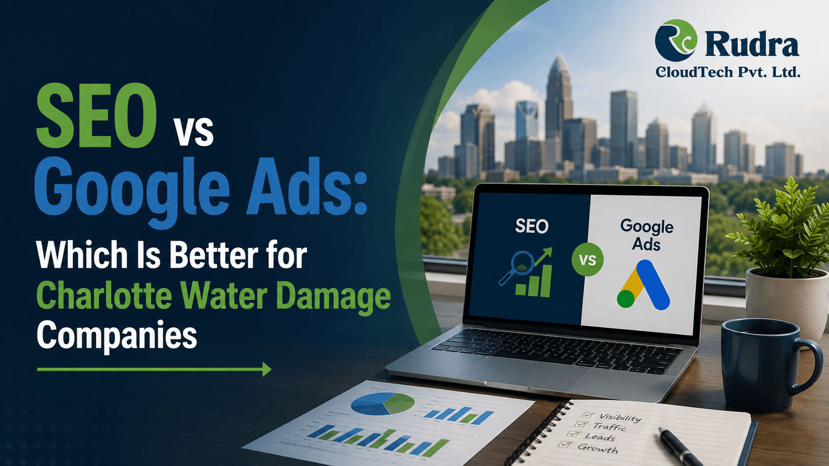 SEO vs Google Ads Which Is Better for Charlotte Water Damage Companies