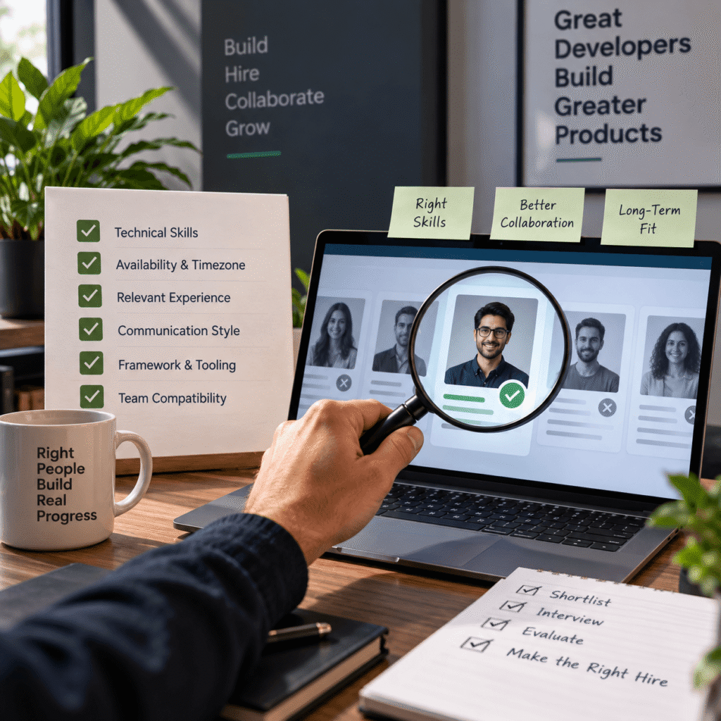 How we help ensure the right developer match